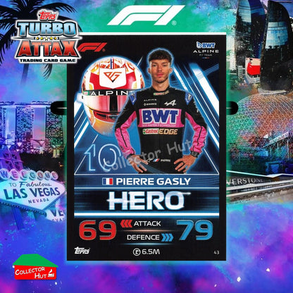 Topps Turbo Attax Formula 1 F1 2023 2023/24 Base Cards #1 - #171