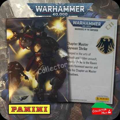 PANINI Warhammer 40,000 40k Warriors of the Emperor Trading Cards You Choose