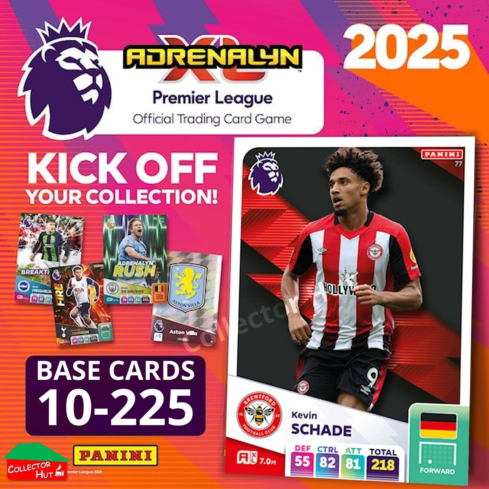 Panini Adrenalyn XL Premier League 2025 2024/25 Base & Foils #10-225