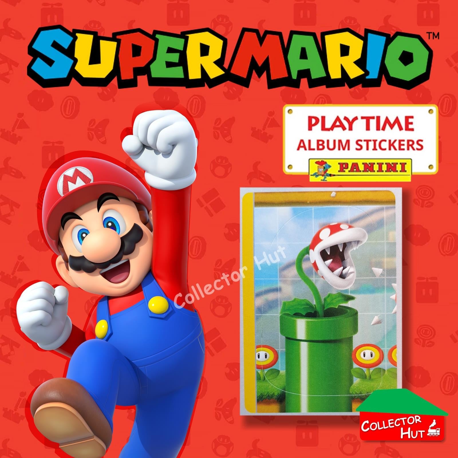 Panini Super Mario Playtime Sticker Collection Singles