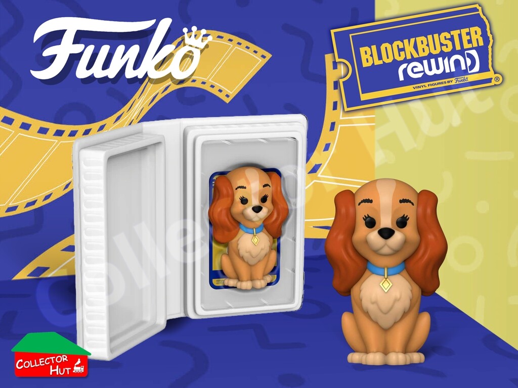 Funko Blockbuster Rewind Lady & the Tramp Collectible Figurines Inc. Chase