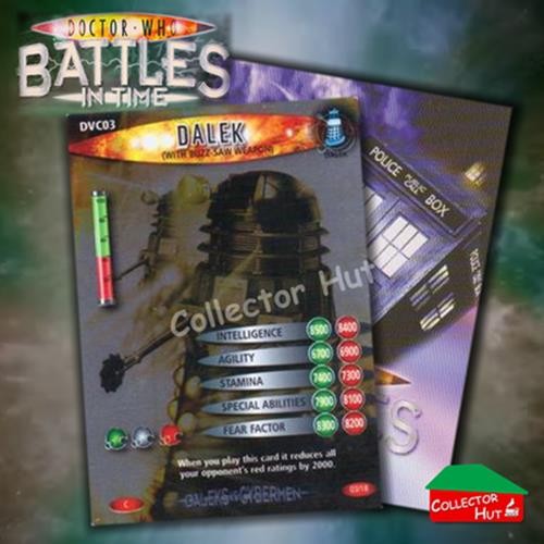 DOCTOR WHO Battles in Time DALEKS VS CYBERMEN DVC01-18 YOU CHOOSE
