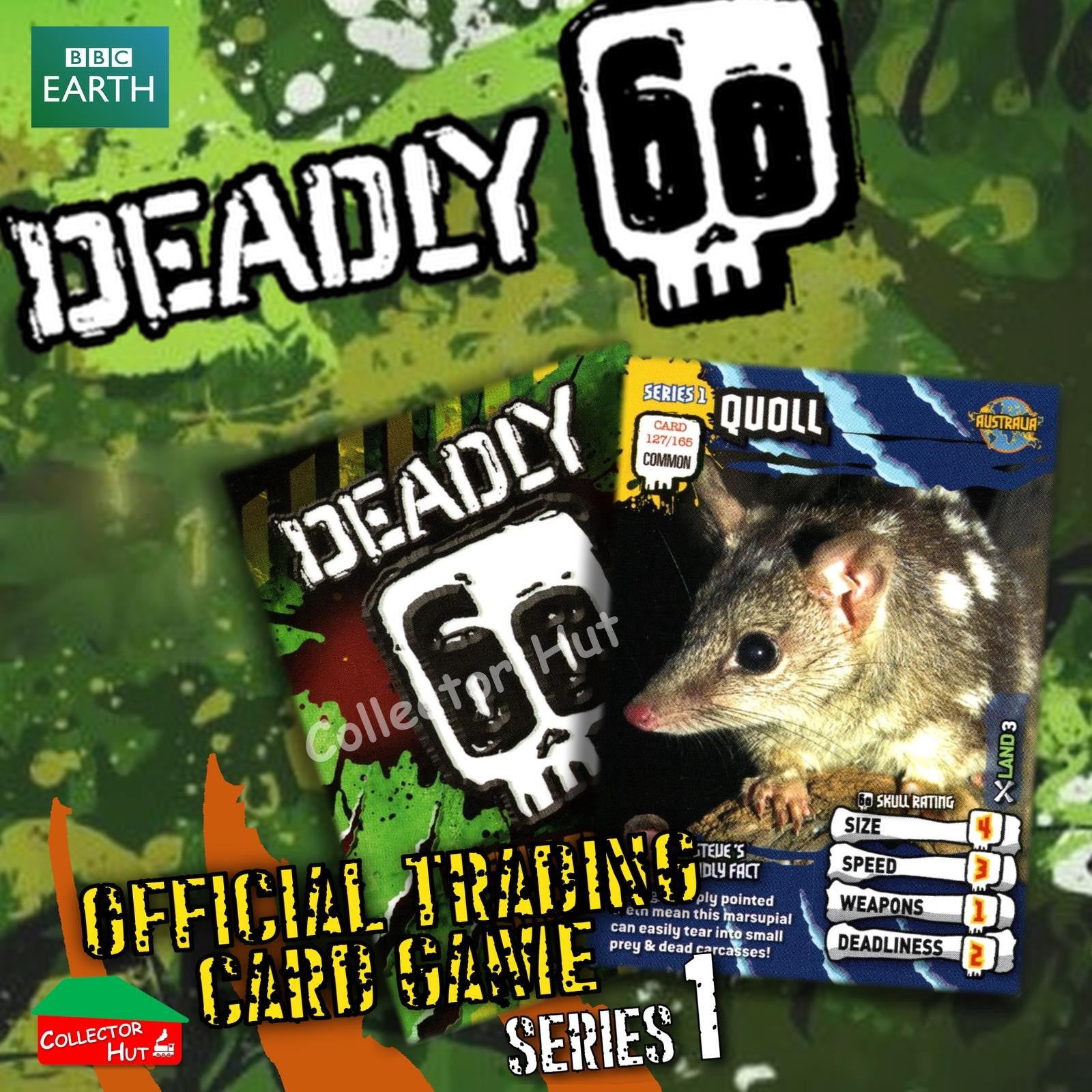 CBBC Deadly 60 Season 1 + 2 Trading Cards  Choose Your Cards