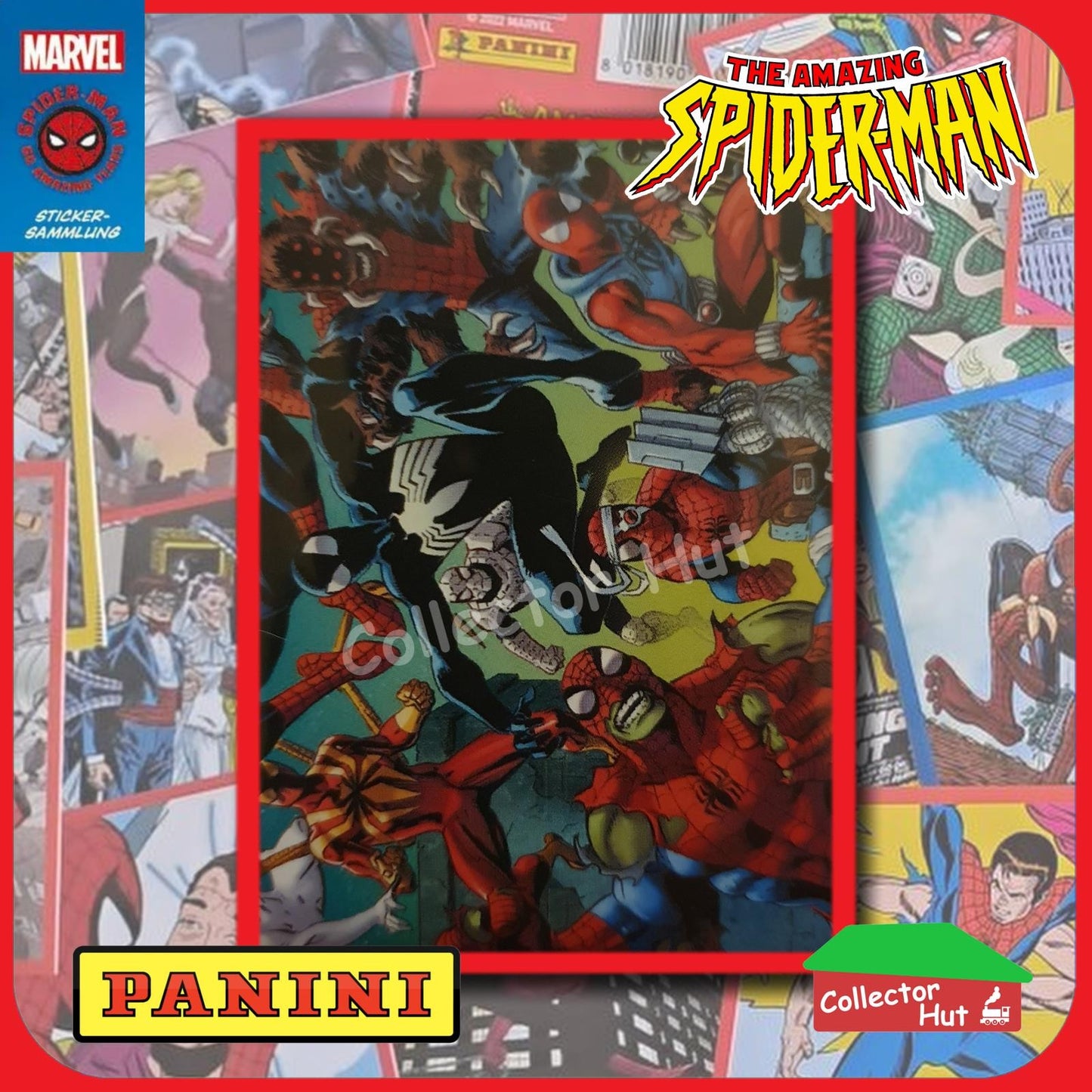 Panini The Amazing Spider-Man 60th Anniversary Sticker Collection Singles
