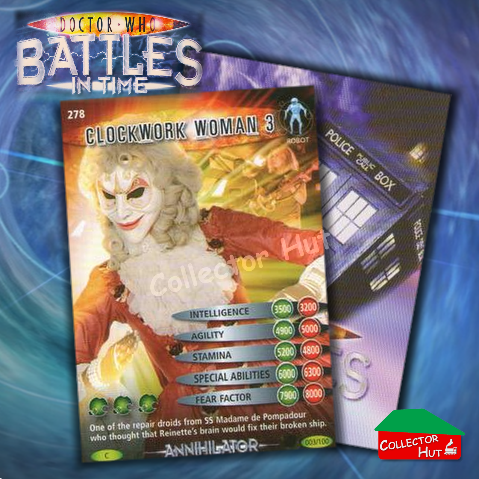 DOCTOR WHO Battles in Time #276-375 ANNIHILATOR RARE & COMMON Cards YOU CHOOSE