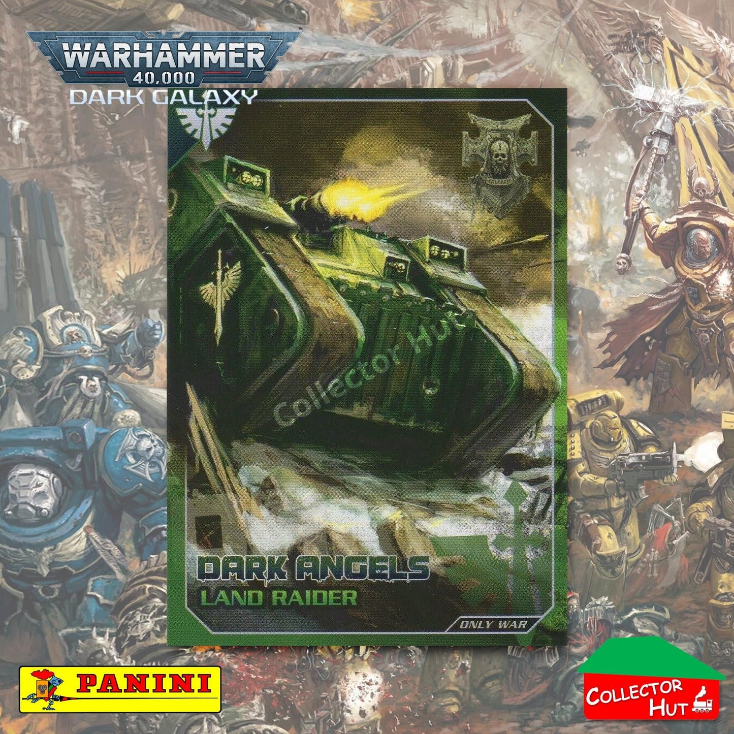 PANINI Warhammer 40,000 Dark Galaxy Only War Base Trading Cards #1-225