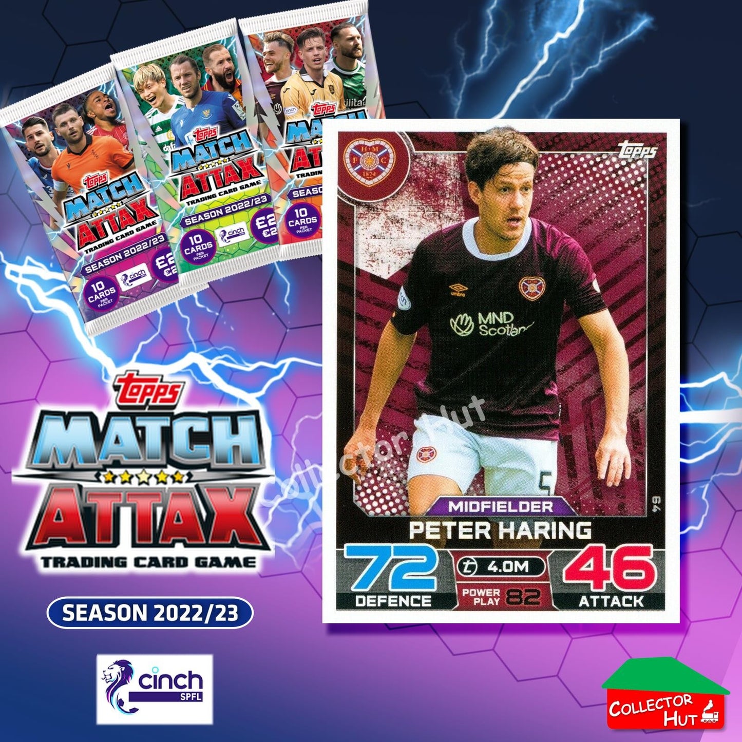 TOPPS MATCH ATTAX SPFL 2022/23 #1-162 Choose Your Card