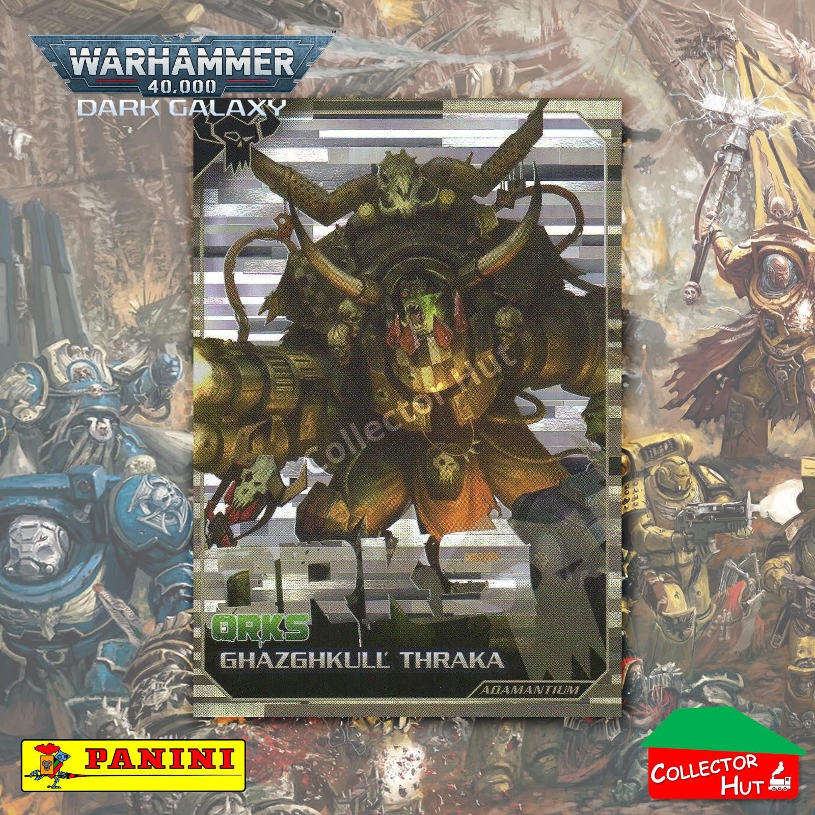 PANINI Warhammer 40,000 Dark Galaxy Webway Inferno Adamantium Limited FOIL Cards
