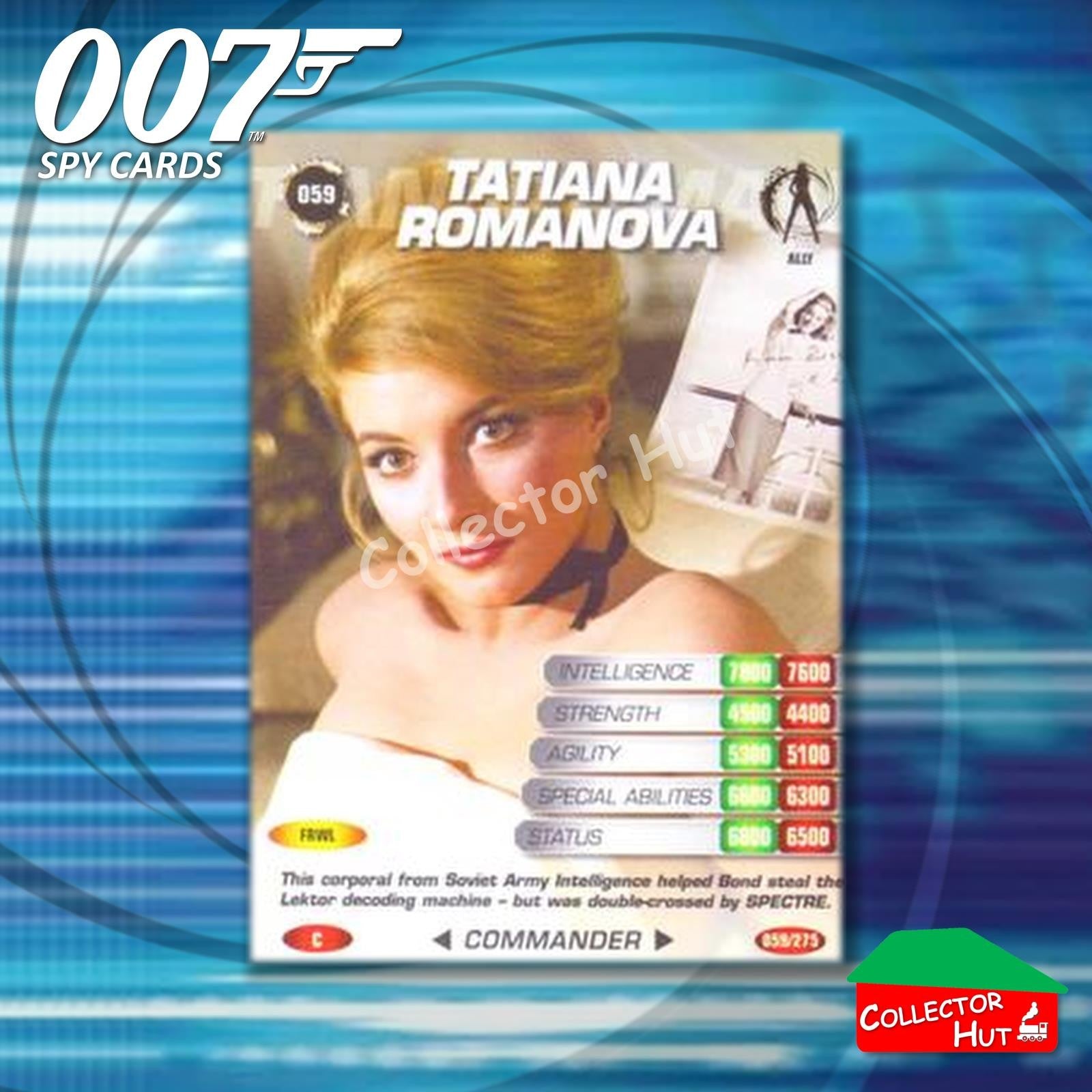 James Bond 007 Commander Spy Cards BASE COMMON YOU CHOOSE