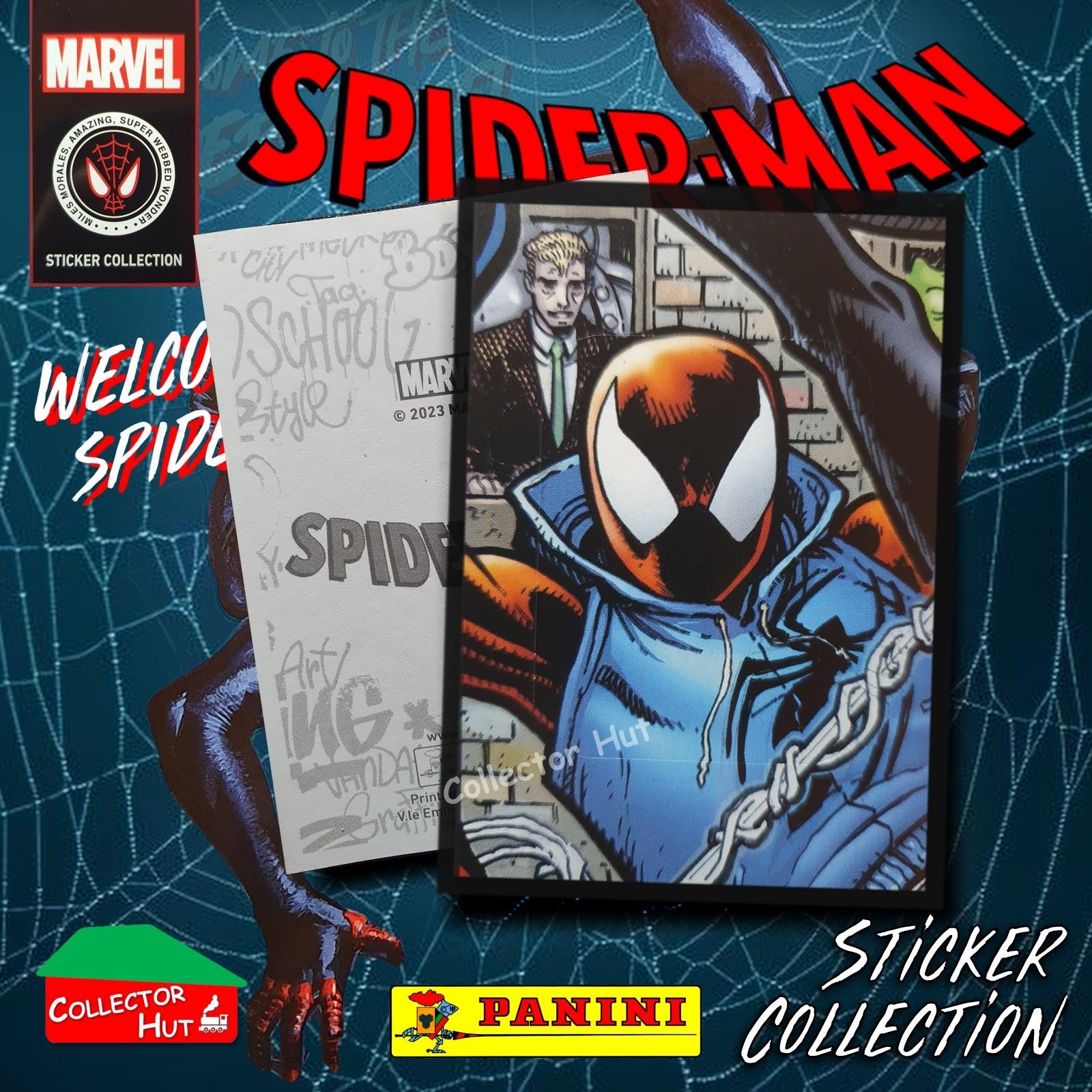 Panini Spider-Man Spider-Verse 2023 Collection Sticker Singles #1-163 & F1-30