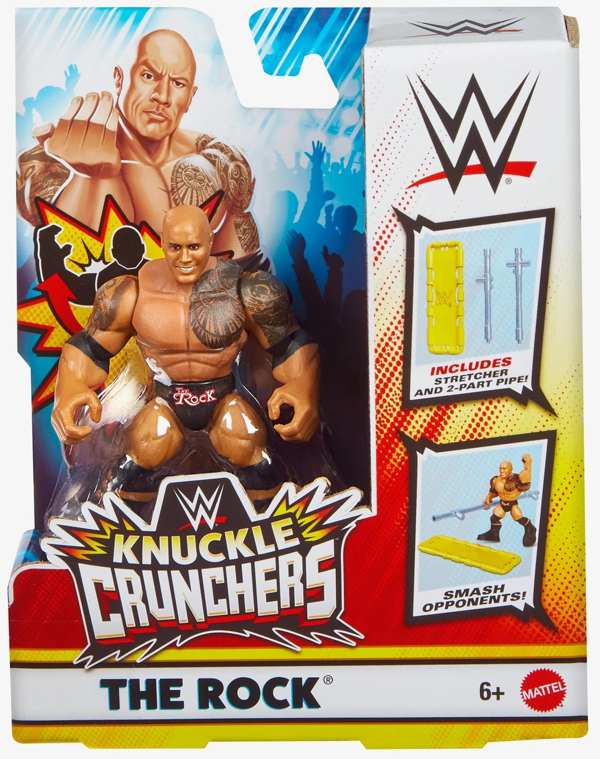 WWE Knuckle Crunchers Action Figures with Accessories