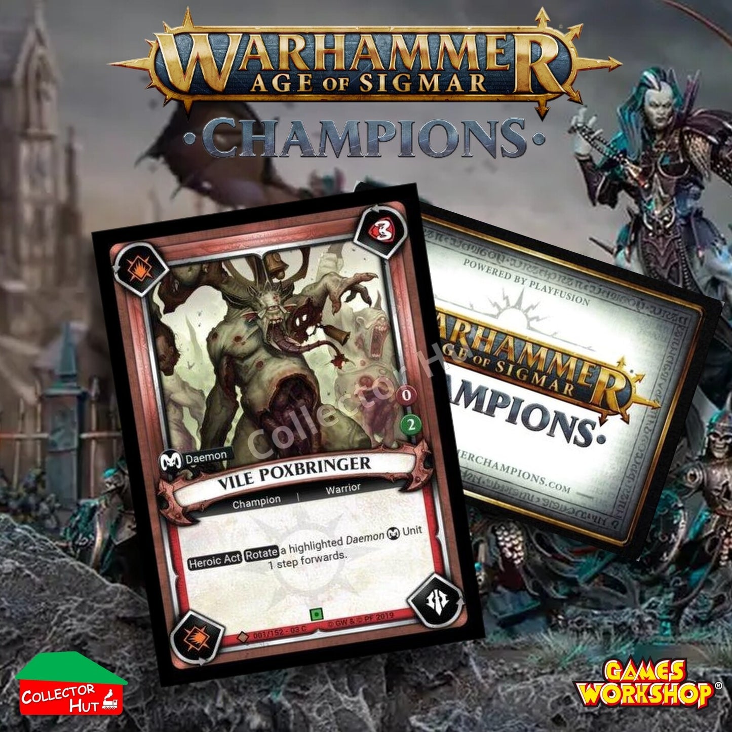 Warhammer Age of Sigmar: Champions Wave 3 SAVAGERY FOIL Cards CHOOSE SINGLES