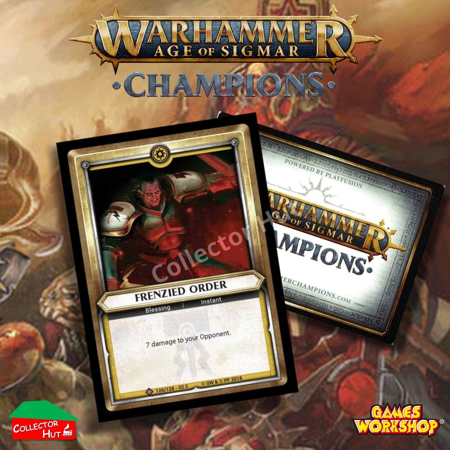 Warhammer Age of Sigmar: Champions Wave 2 ONSLAUGHT FOIL Cards CHOOSE SINGLES