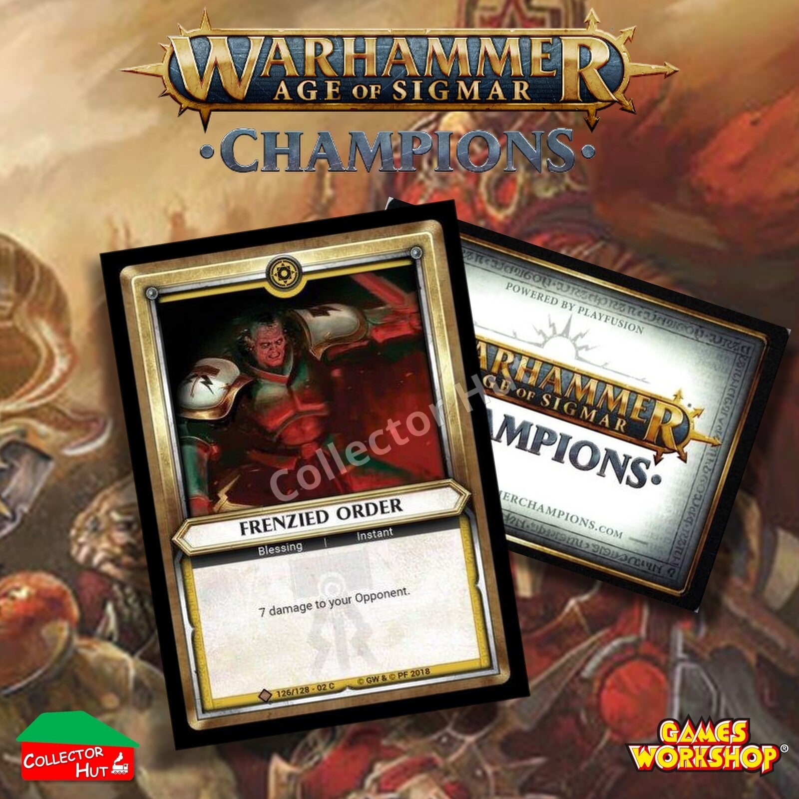 Warhammer Age of Sigmar: Champions Wave 2 ONSLAUGHT FOIL Cards CHOOSE SINGLES