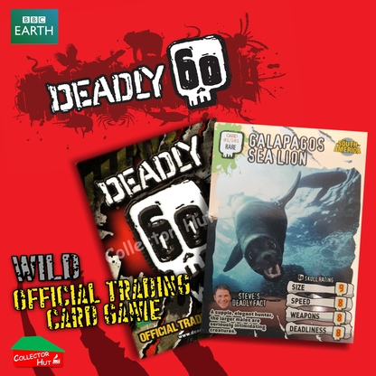 CBBC Deadly 60 Season 1, 2 & Wild FOIL RARE LIMITED Trading Cards