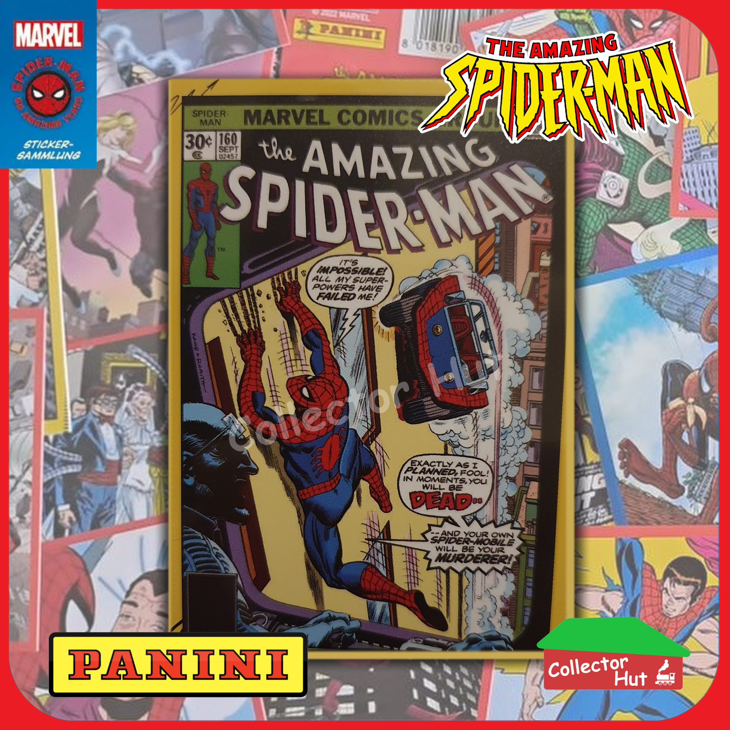 Panini The Amazing Spider-Man 60th Anniversary Trading Cards Singles 1-60