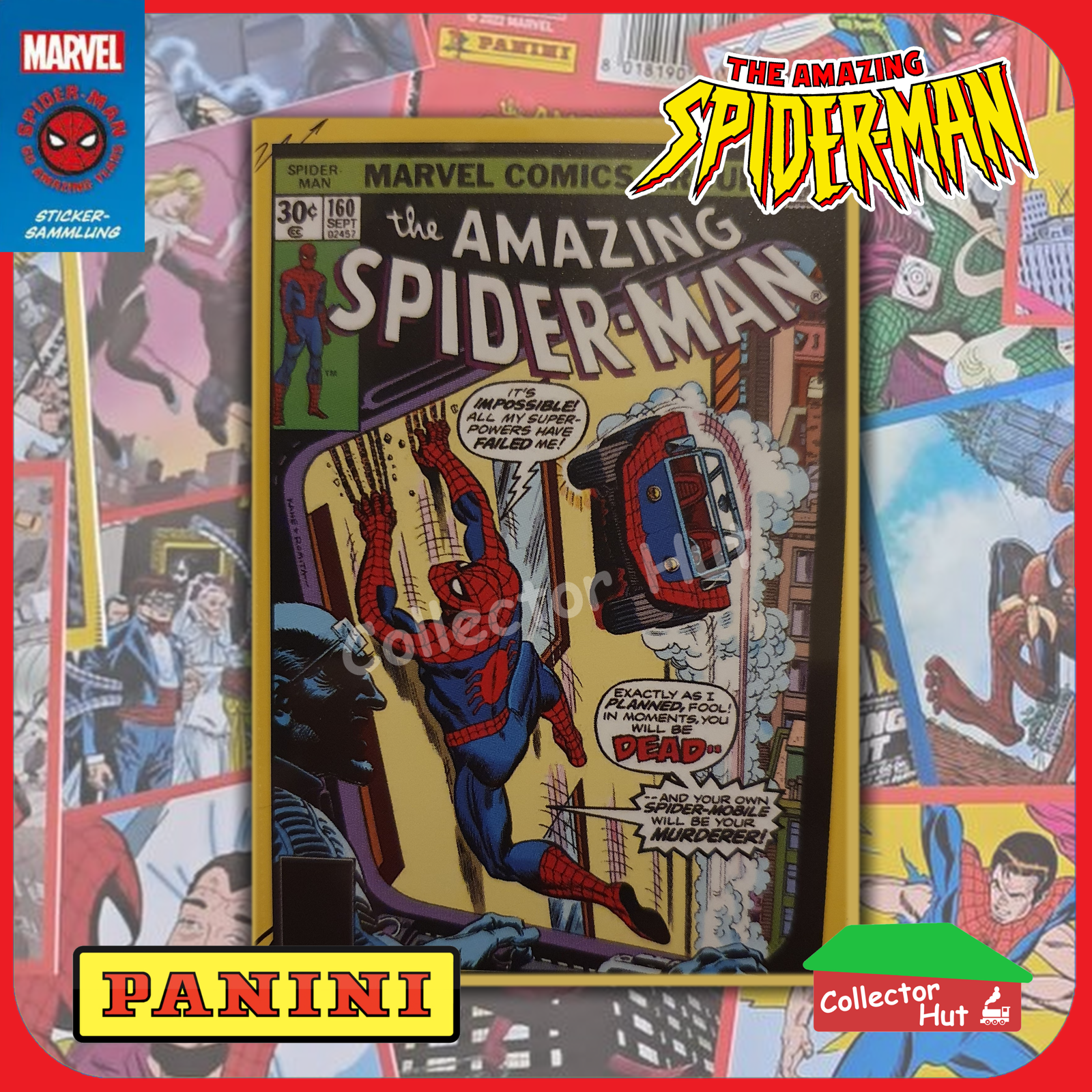 Panini The Amazing Spider-Man 60th Anniversary Trading Cards Singles 1-60