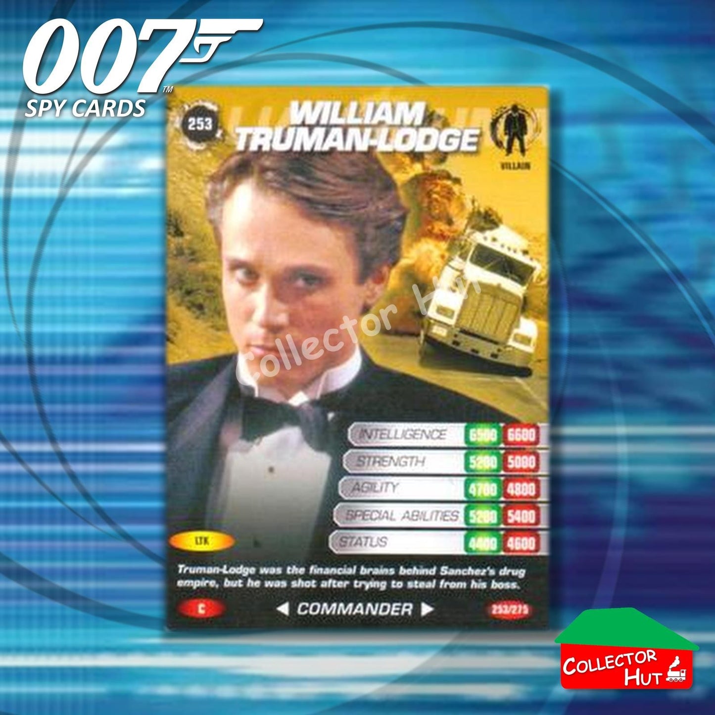 James Bond 007 Commander Spy Cards BASE COMMON YOU CHOOSE