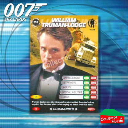 James Bond 007 Commander Spy Cards BASE COMMON YOU CHOOSE