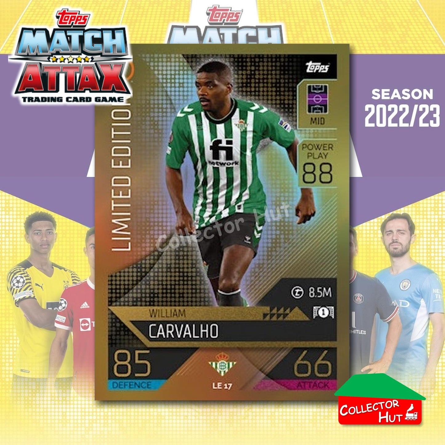 Topps Match Attax EuropA Champions League 2022/23 FOIL LEGEND LIMITED CARDS