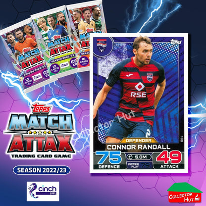 TOPPS MATCH ATTAX SPFL 2022/23 #163-264 Choose Your Card