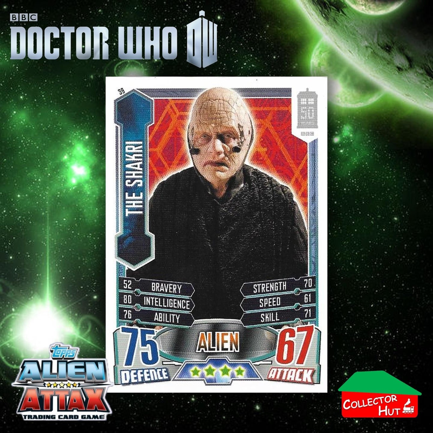 Topps Doctor Who Alien Attax 50th Anniversary Edition Companion Timeless Cards