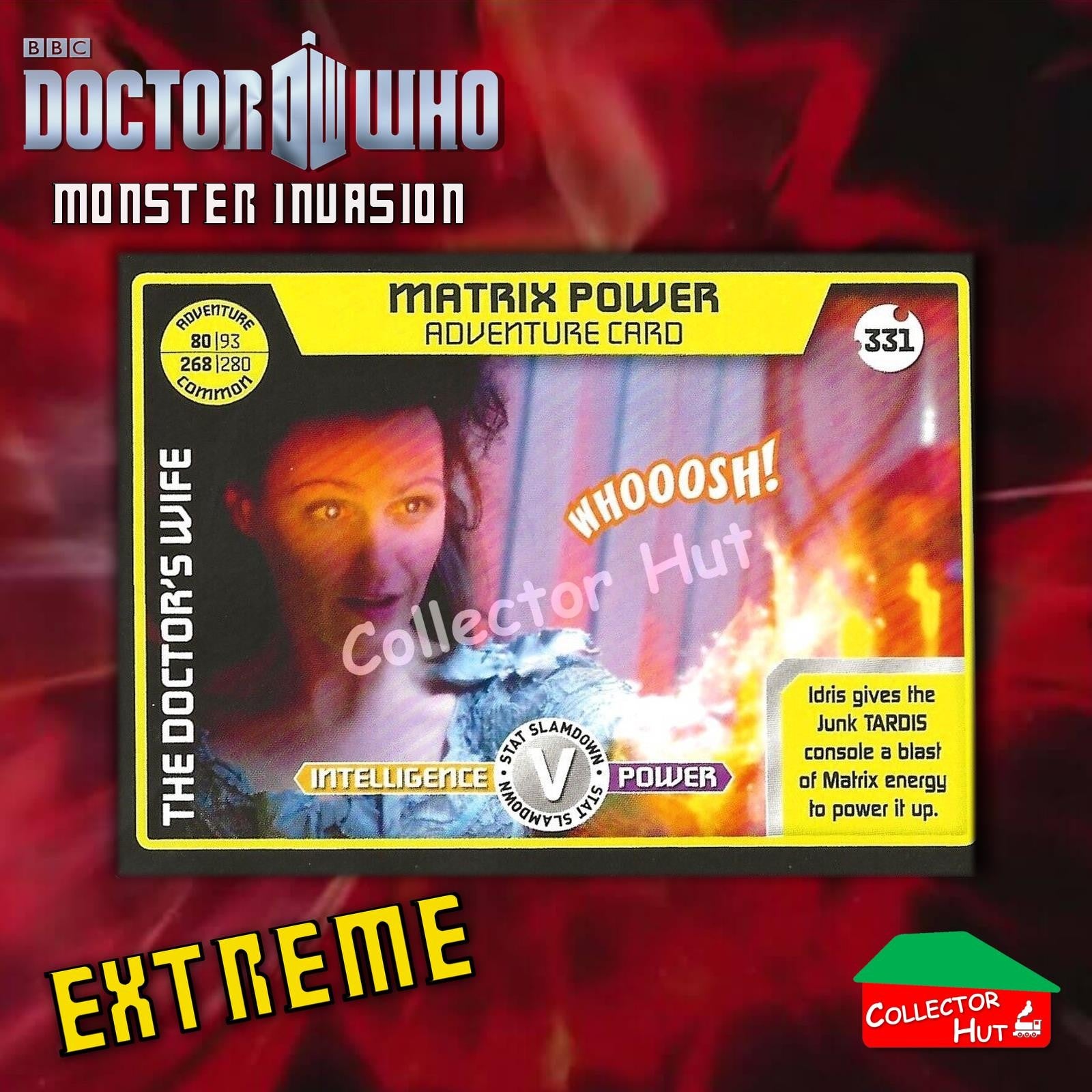 DOCTOR WHO Monster Invasion EXTREME Cards 166-344 New Fresh & Sleeved YOU CHOOSE