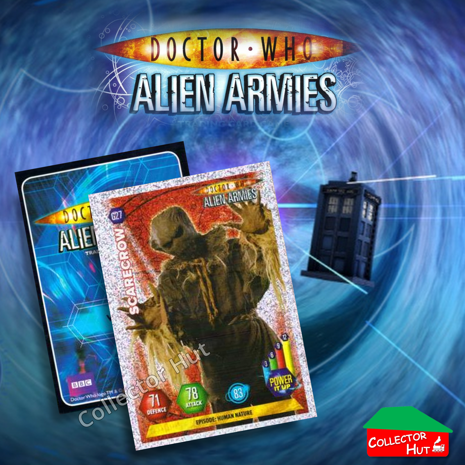 DOCTOR WHO Alien Armies Trading Cards Glitter Super Emboss Foil Cards