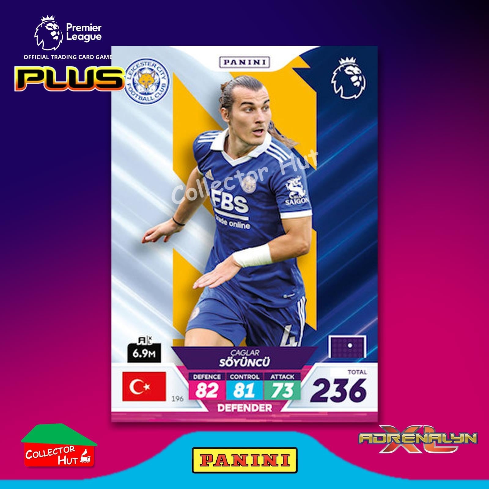Panini Premier League Adrenalyn XL PLUS 2023 2022/23 Base Cards #190 - #369