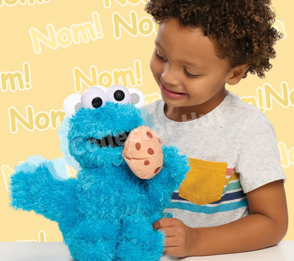 Sesame Street Nom Nom Cookie Monster 13.5" Interactive Plush Toy