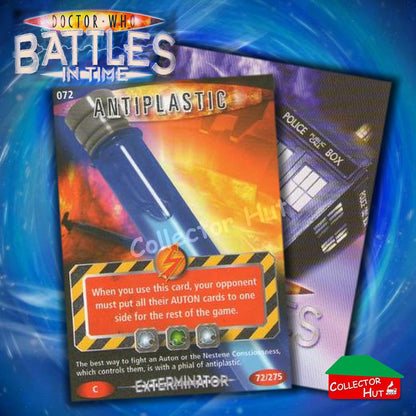 DOCTOR WHO Battles in Time #1-139 EXTERMINATOR RARE & COMMON Cards YOU CHOOSE