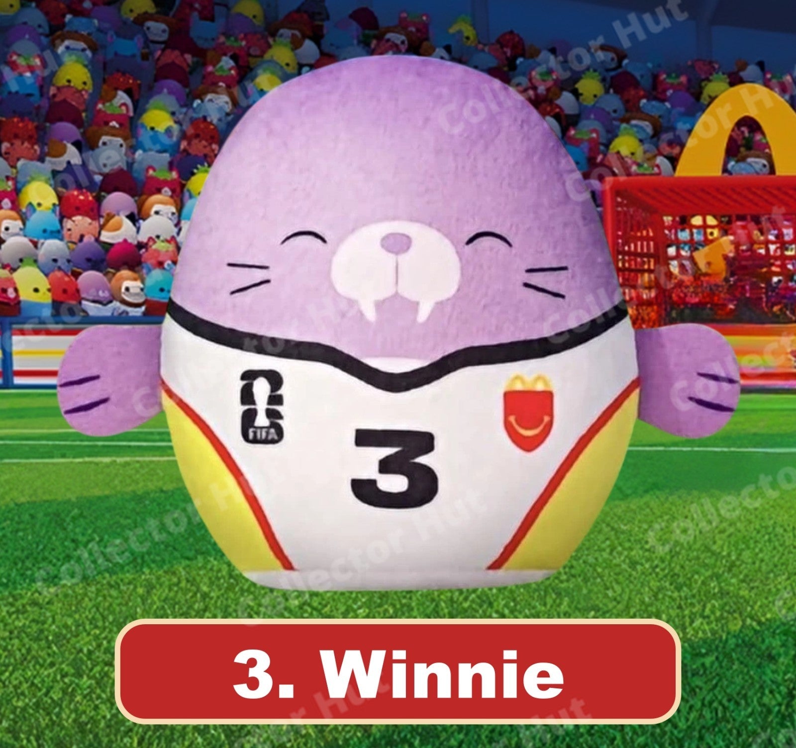 McDonalds Happy Meal Squishmallows World Cup 2026 Plush Toys Collection