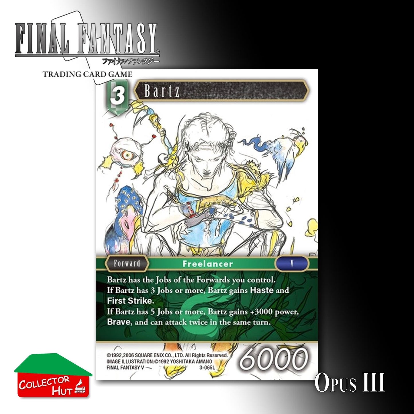 Final Fantasy Trading Card Game OPUS III 3 Singles You Choose