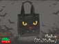 Halloween Novelty Tote Bags Trick or Treat Fabric Choose a Pattern