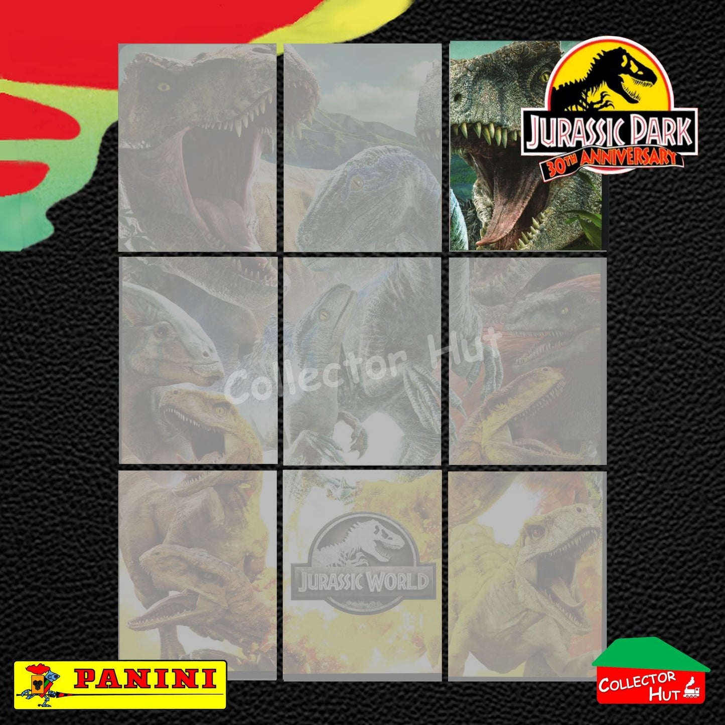 Jurassic World 30th Anniversary Trading Card Collection BASE CARDS #1-195