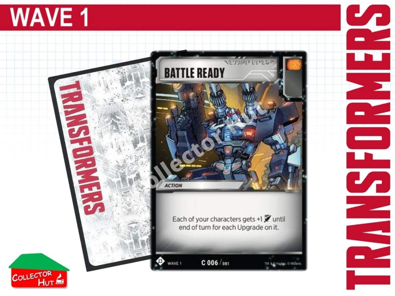 Transformers TCG Wave 1 BATTLE Cards Common/Uncommon