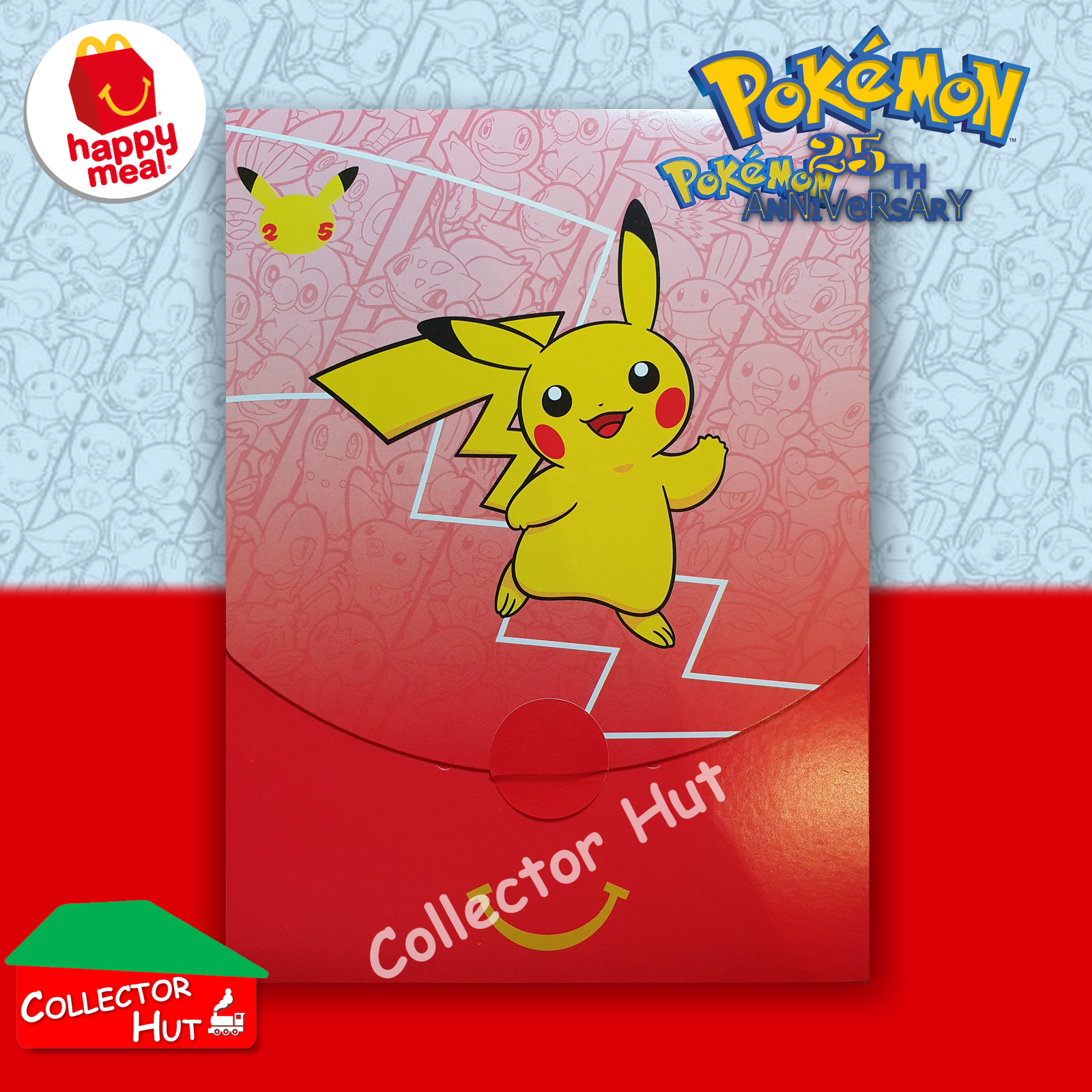 McDonald's Happy Meal 2021 Pokémon 25th Anniversary Trading Cards You Choose