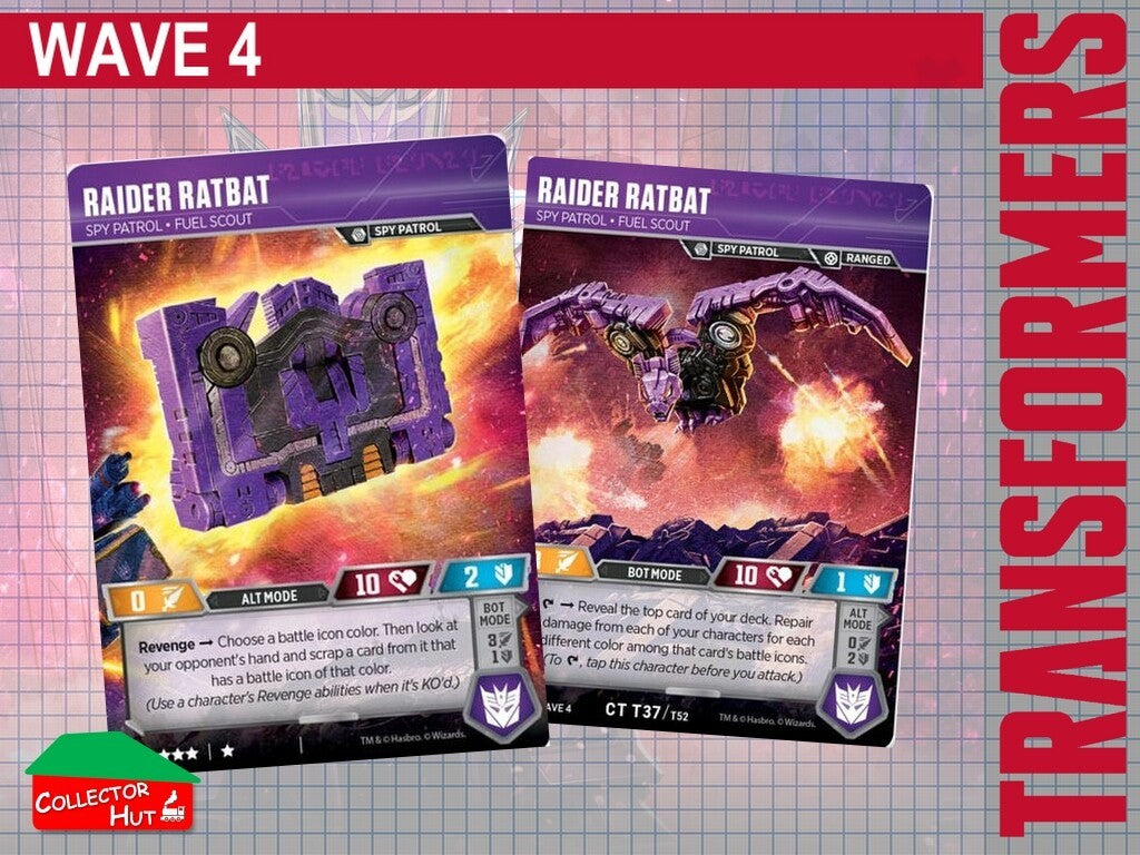 Transformers TCG CHARACTER Trading Cards All Waves