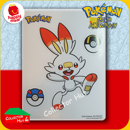 McDonald's Happy Meal 2021 Pokémon 25th Anniversary Trading Cards You Choose