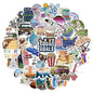 Awesome Stickers Novelty Anime Cartoon Animals Artistic 100's to Choose From