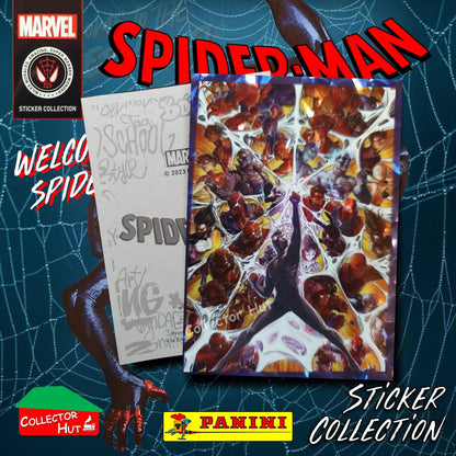 Panini Spider-Man Spider-Verse 2023 Collection Sticker Singles #1-163 & F1-30