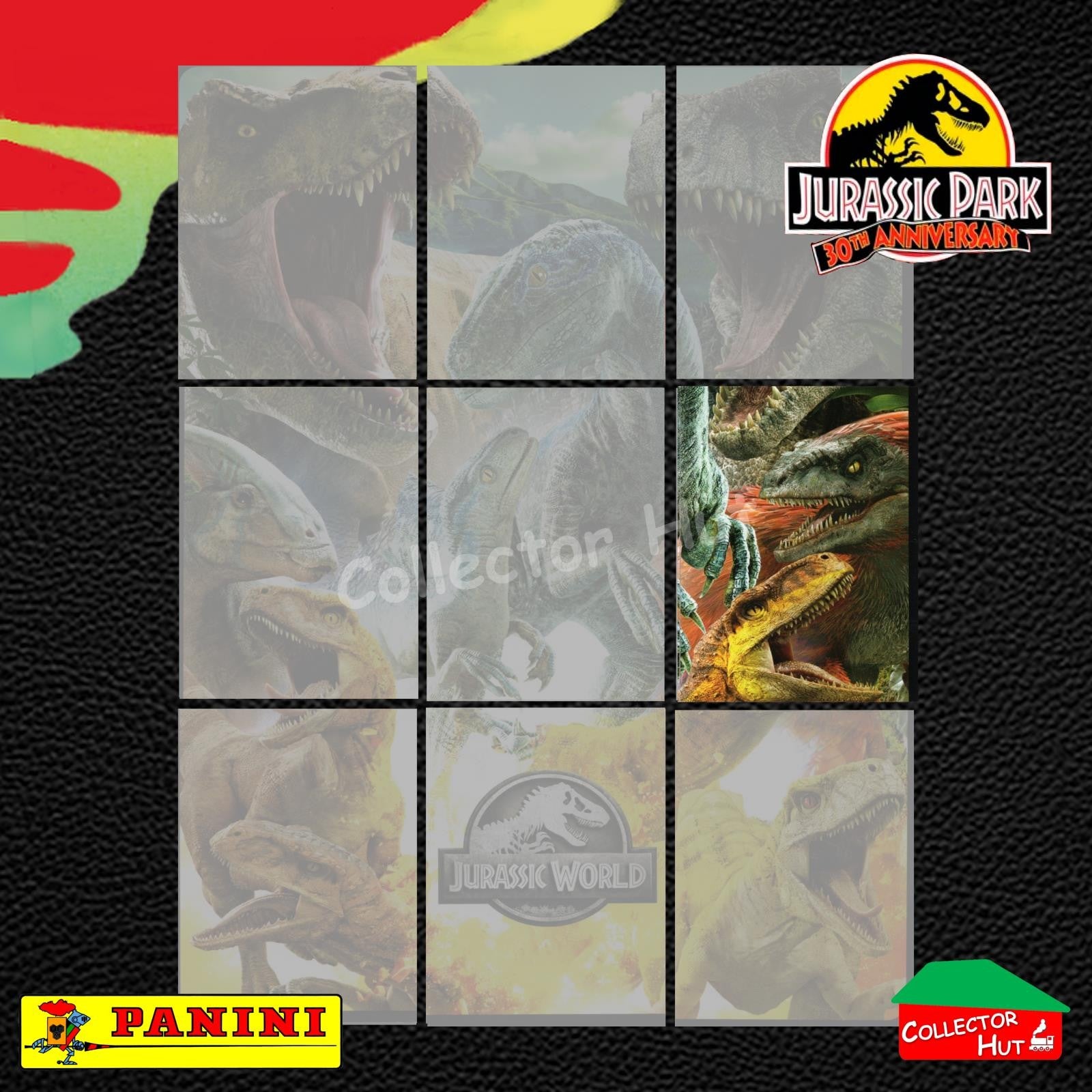 Jurassic World 30th Anniversary Trading Card Collection BASE CARDS #1-195
