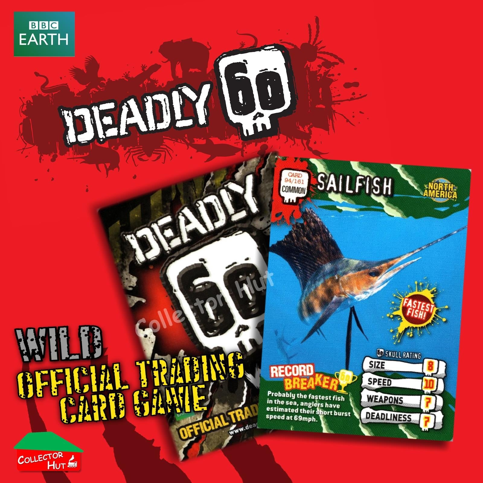 CBBC Deadly 60 WILD Trading Cards  Choose Your Cards