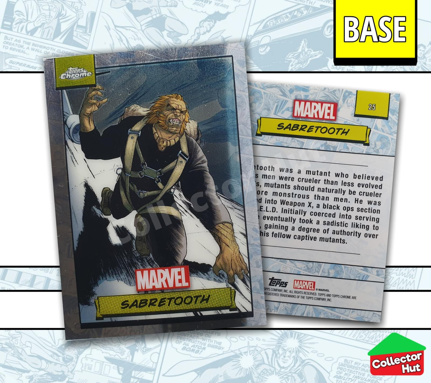 Marvel Topps Chrome 2024 Base Card Collection 1-150 YOU CHOOSE