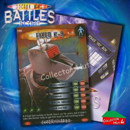DOCTOR WHO Battles in Time #140-275 EXTERMINATOR RARE & COMMON Cards YOU CHOOSE