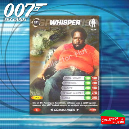 James Bond 007 Commander Spy Cards BASE COMMON YOU CHOOSE