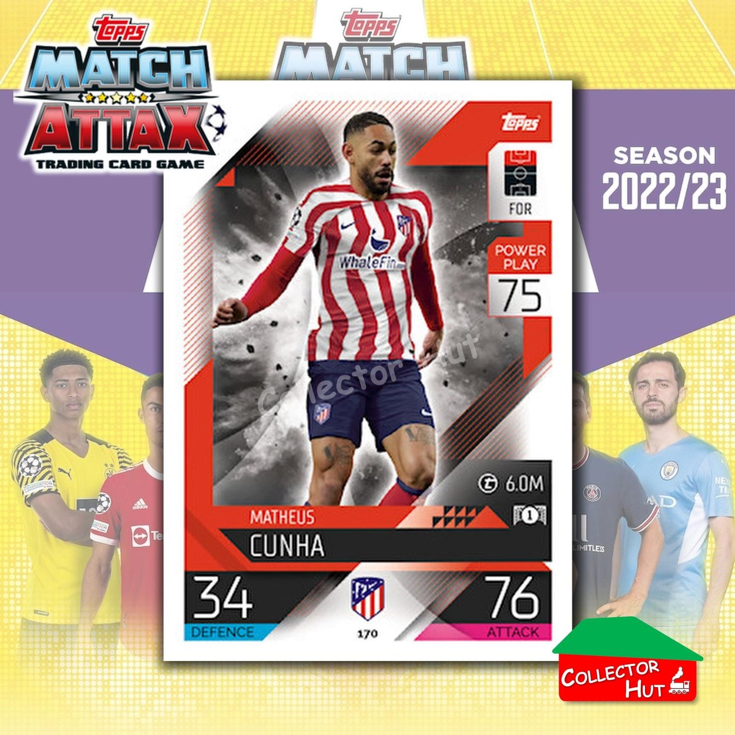 Topps Match Attax Europa Champions League 2022/23 TCG Trading Cards Base 1-189