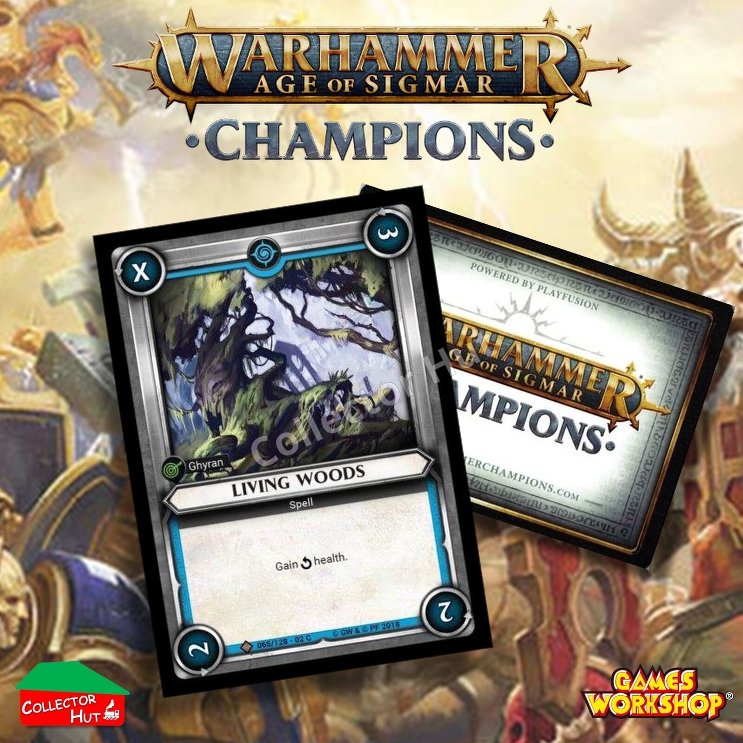 Warhammer Age of Sigmar: Champions Wave 2 ONSLAUGHT Trading Cards CHOOSE SINGLES