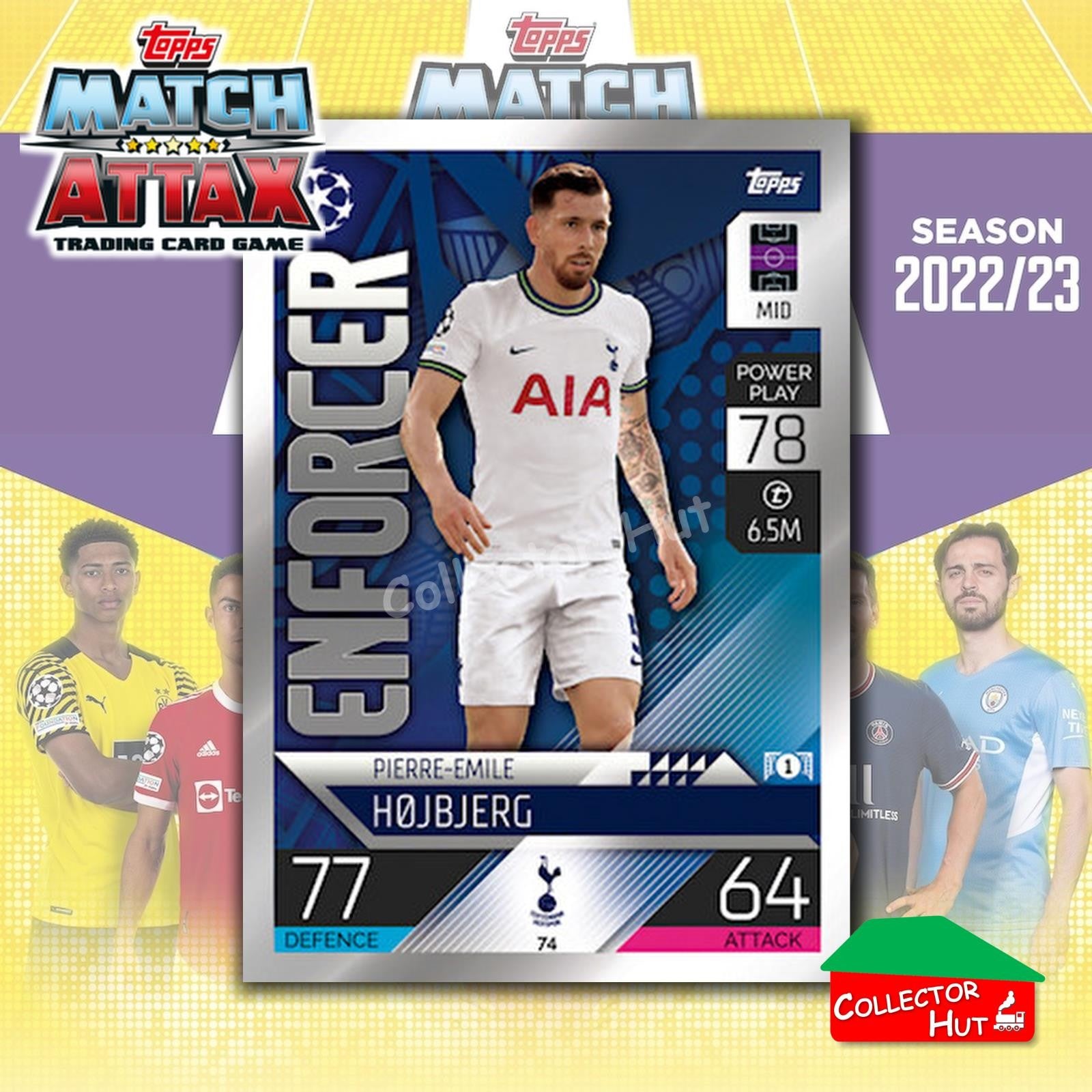 Topps Match Attax Europa Champions League 2022/23 TCG Trading Cards Base 1-189