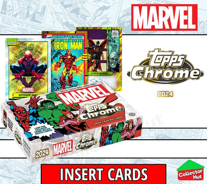 Marvel Topps Chrome 2024 INSERT Card Collection YOU CHOOSE